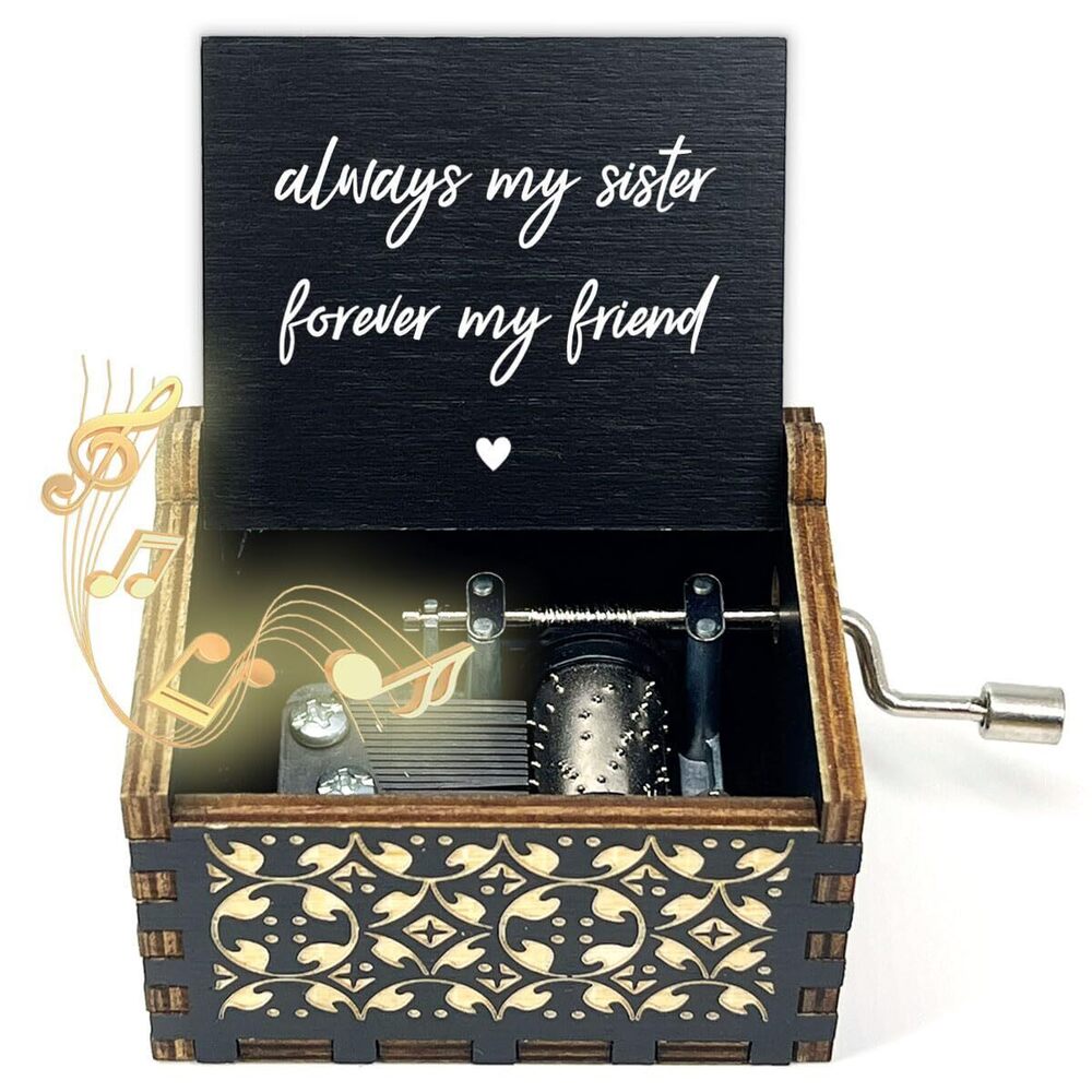 8473 Music Box Gifts for Sister, Always My Sister Forever My Friend Music
